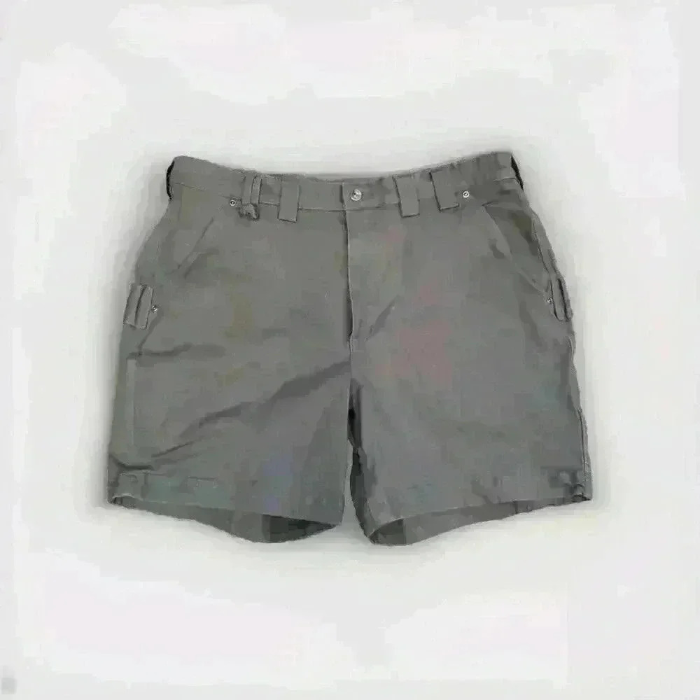 Duluth Trading Co Flex Fire Hose Men's 40 x 10.5" Blue Heavy Canvas Cargo Shorts